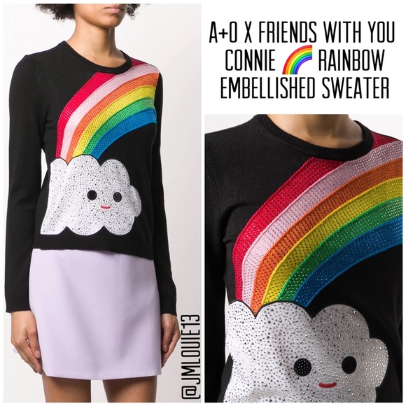 Alice + Olivia Sweaters - 🎀SOLD🎀Alice + Olivia x Friends With You Sweater